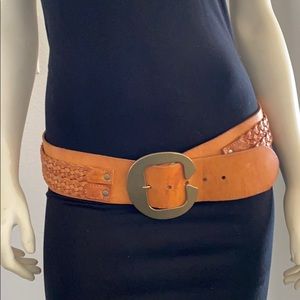 Linea Pelle natural leather hip belt M & L